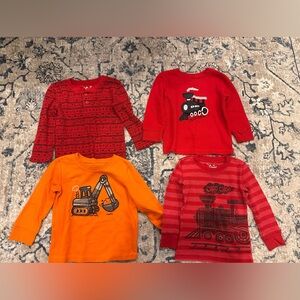 4 Jumping Beans Long Sleeved T Shirts - 2T